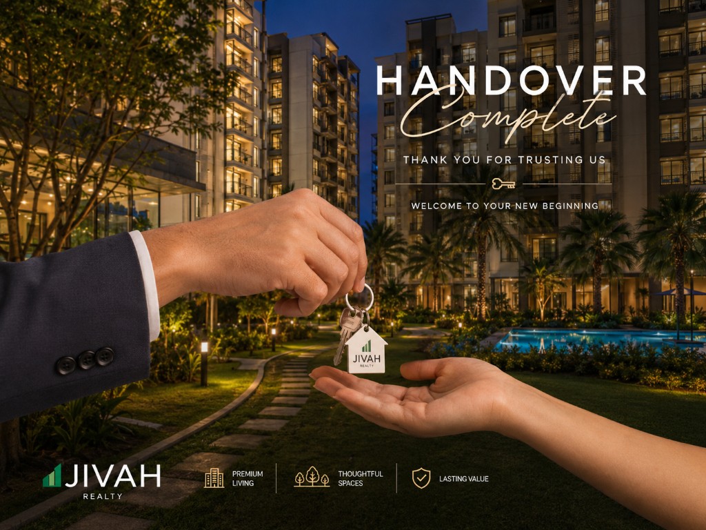 Handover complete — Jivah Gardens